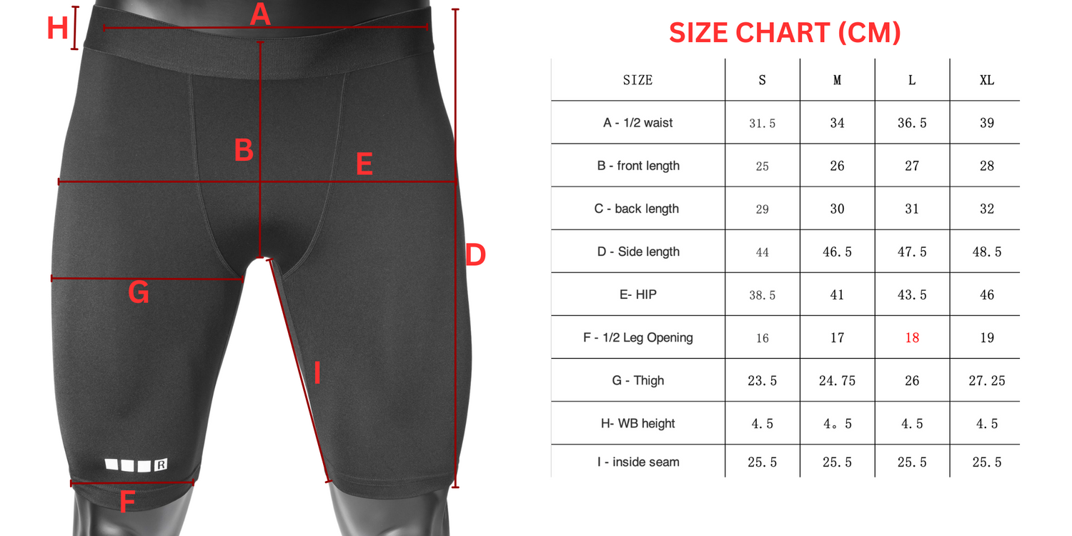 Black Compression Shorts