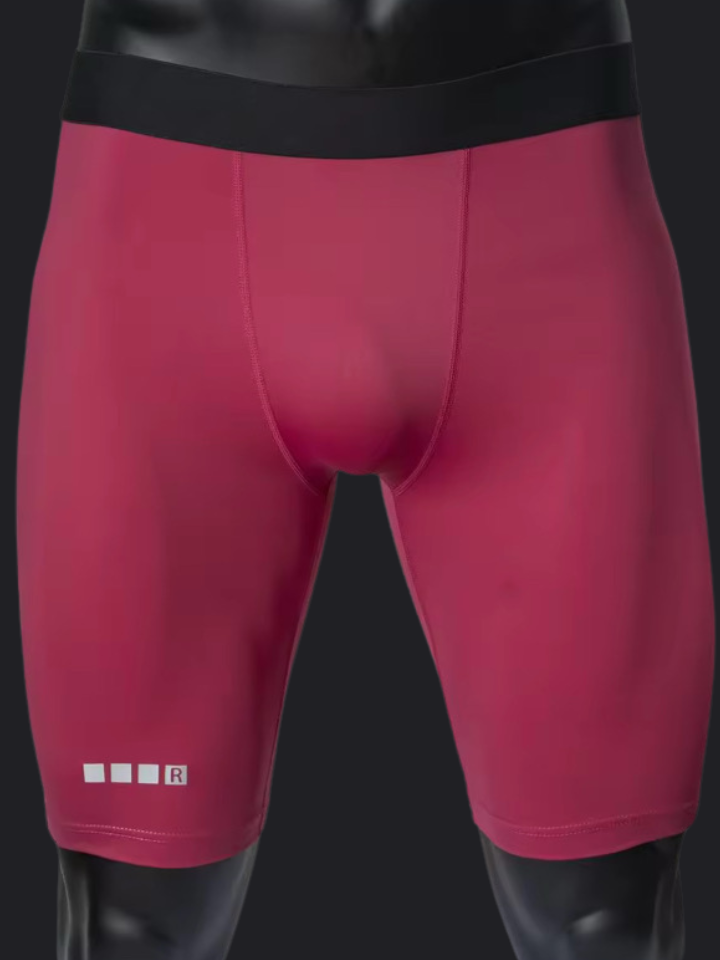 Pink Compression Shorts