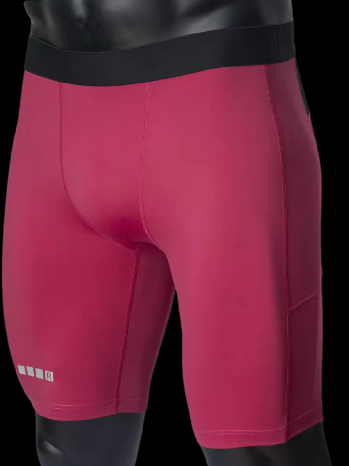 Pink Compression Shorts