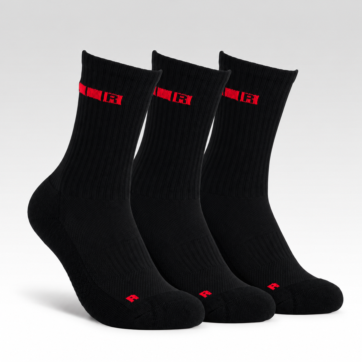 Tabbing Socks Black (3)
