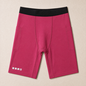 Pink Compression Shorts